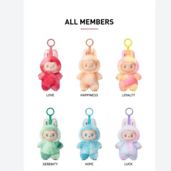 Pop Mart Labubu Biginto Energy Series Vinyl Plush Pendant - Happiness - Picture 2 of 3